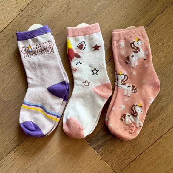 Unicorn Socks Set - Picture 2 of 3